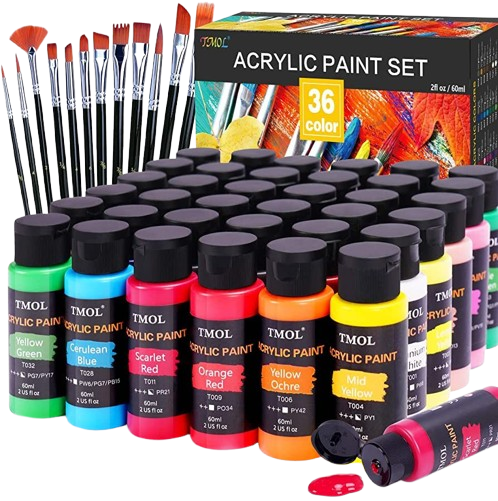 Acrylic Set – 36 Colors